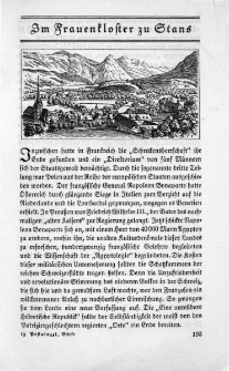 Im Frauenkloster zu Stans