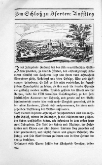 Im Schlo&szlig; zu Iferten: Ausstieg