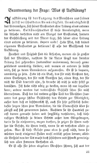 Beantwortung der Frage: Was ist Aufkl&auml;rung?