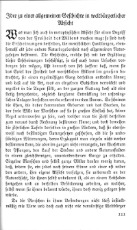 Idee zu einer allgemeinen Geschichte in weltb&uuml;rgerlicher Absicht