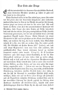 Das Ende aller Dinge