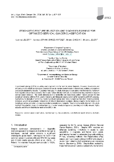 Stochastic feature selection and machine learning for optimized cervical cancer classification