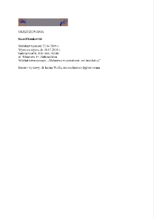 Ukrzyżowania - informacja o wystawie