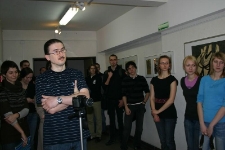 Zbigniew Karpiński - 1920-1996 monotypie - relacja fotograficzna z wernisażu (fot. 2)