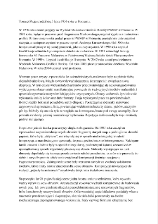 Tomasz Psuja - informacja o artyście