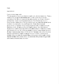 Rafał Strent - Credo