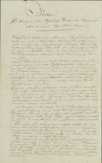 Mowa JW. Wojewody Senatora Wybickiego Prezesa Sądu Najwyższego czytana na Seymie Roku 1820