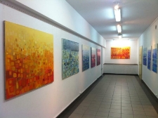 Obrona dyplomu - relacja fotograficzna z wernisażu (fot. 1)