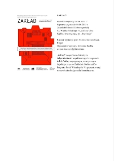Zakład - informacja o wystawie