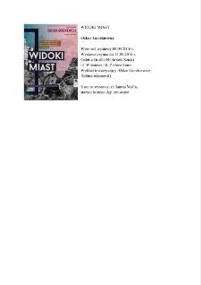 Widoki miast - informacja o wystawie