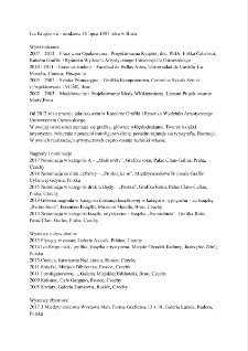Iva Krupicova - informacja o artystce
