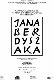 Nadanie Galerii Biblioteki UZ imienia Jana Berdyszaka - relacja fotograficzna z uroczystości (fot. 9)