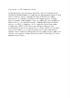 Filip Gajewski - informacja o artyście