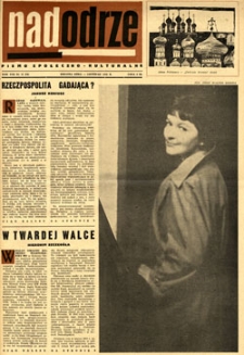 Nadodrze: pismo społeczno-kulturalne, listopad 1964