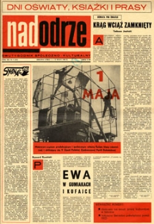 Nadodrze: dwutygodnik społeczno-kulturalny, 1-15 maja 1968