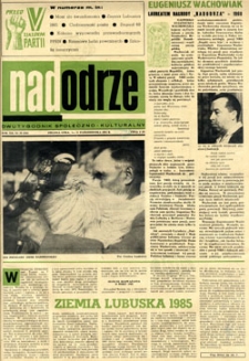 Nadodrze: dwutygodnik społeczno-kulturalny, 1-15 października 1968