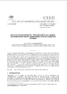Application of M5P Model Tree and Artificial Neural Networks for Traffic Noise Prediction on Highways of India