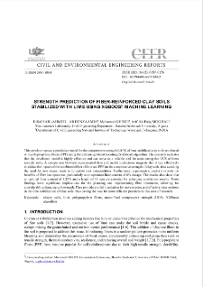 Strength Prediction of Fiber-Reinforced Clay Soils Stabilized with Lime Using XGBoost Machine Learning