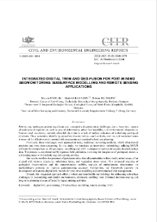 Integrated Digital Twin and Geo-Fusion for Post-Mining Geomonitoring: Subsurface Modelling and Remote Sensing Applications