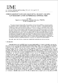Hybrid Nanoparticles and liquid metal on MHD flow with slip boundary layer on Permeable arterial tube