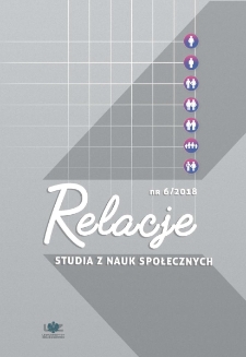Relacje. Studia z Nauk Społecznych, tom 6/2018