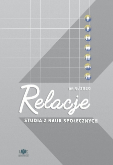 Relacje. Studia z nauk społecznych, tom 9/2020