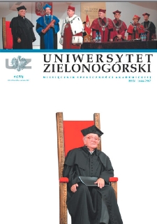 Uniwersytet Zielonog&oacute;rski, 2007, nr 6 (czerwiec)