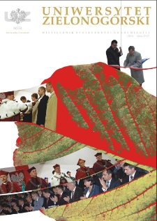 Uniwersytet Zielonogórski, 2007, nr 8 (listopad)