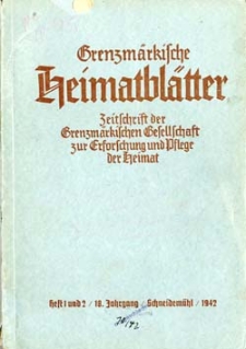 Die Glocken der evangelischen Kirchen in der Grenzmark