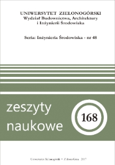 Zeszyty Naukowe Uniwersytetu Zielonog&oacute;rskiego: Inżynieria Środowiska, Tom 48 - spis treści