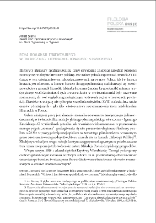 Echa romansu tradycyjnego w tw&oacute;rczości literackiej Ignacego Krasickiego = Echoes of traditional romance in the literary output by Ignacy Krasicki
