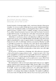 "Przygotowujemy coś wyjątkowego...", Alfred Siatecki, "Szwindel w Gr&uuml;nbergu" - recenzja