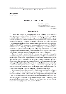 Drama, kt&oacute;ra leczy