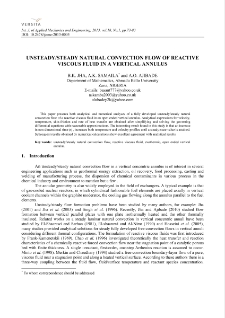 Unsteady/steady natural convection flow of reactive viscous fluid in a vertical annulus