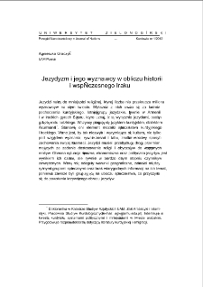 Jezydyzm i jego wyznawcy w obliczu historii i wsp&oacute;łczesnego Iraku