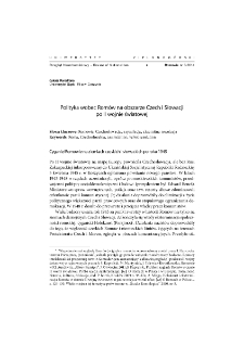 The policy towards Roma in the Czech lands and Slovakia after World War II = Polityka wobec Rom&oacute;w na obszarze Czech i Słowacji po II wojnie światowej