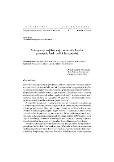 Changes in the living conditions of the Cracovian Roma after Polish accession to the EU = Zmiany w sytuacji bytowej krakowskich Rom&oacute;w po wejściu Polski do Unii Europejskiej