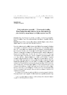 "Under cover of tourism...". Observations and analysis of the Passport Office of the Ministry of Internal Affairs as a complementary policy of religious PRL = "Pod przykryciem turystyki?". Obserwacje i analizy Biura Paszport&oacute;w Ministerstwa Spraw Wewnętrznych jako elementy uzupełniające politykę wyznaniową PRL