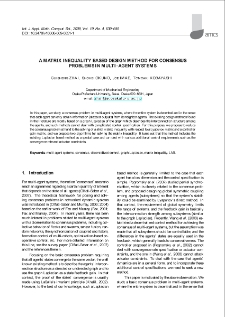 A matrix inequality based design method for consensus problems in multi-agent systems
