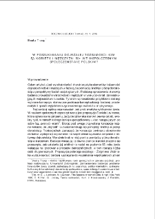 W poszukiwaniu dojrzałej tożsamości: kim są kobiety i mężczyźni 50+ we wsp&oacute;łczesnym społeczeństwie polskim? = In quest of mature identity: who are women and men 50+ in modern Polish society