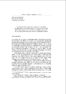 Por&oacute;wnanie składu ciała i poziomu wybranych koordynacyjnych zdolności motorycznych u dzieci w wieku 8-13 lat w zależności od ich masy urodzeniowej = Comparison of composition of body weight and the level of selected coordination motor abilities in children aged 8-13 years depending on their birth weight