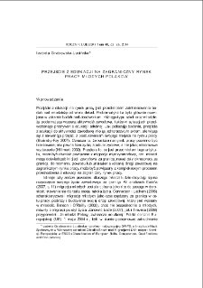 Przejście z edukacji na zagraniczny rynek pracy młodych Polak&oacute;w = The transition from education to foreign labour market of young Poles
