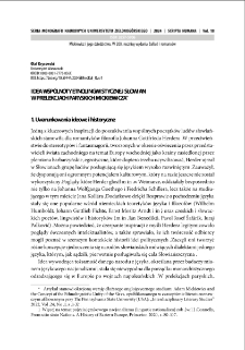 Idea wsp&oacute;lnoty etnolingwistycznej Słowian w prelekcjach paryskich Mickiewicza = The Idea of the Ethnolinguistic Unity of the Slavs in Mickiewicz`s Paris lectures