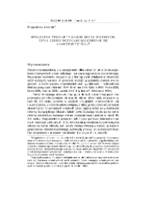Społeczna produktywność szk&oacute;ł wyższych, czyli czego oczekuje się obecnie od uniwersytet&oacute;w? = Social productivity of universities. What are universities expected to do nowadays?