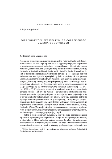 Poradnictwo w perspektywie biograficznego uczenia się dorosłych = Counselling in the perspective of biographical learning of adults