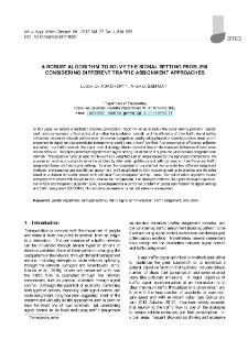 A robust algorithm to solve the signal setting problem considering different traffic assignment approaches