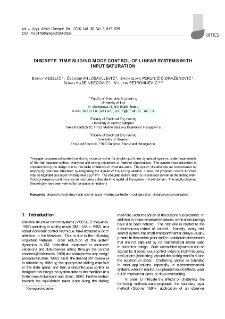 Discrete-time sliding mode control of linear systems with input saturation