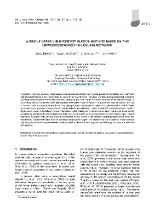 A single upper limb pose estimation method based on the improved stacked hourglass network