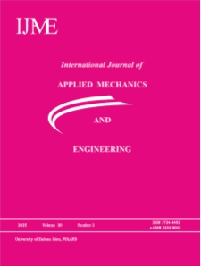 International Journal of Applied Mechanics and Engineering (IJAME), volume 30, number 3 (2025) - Contents