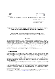 Mobile GIS in Mapping Vegetation on Mine Heaps: A modern Approach to Reclamation of Post-mining Areas